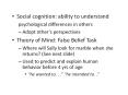 Social%20cognition:%20ability%20to%20understand PowerPoint PPT Presentation