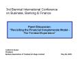 Panel Discussion: Revisiting the Financial Conglomerate Model The Trinidad Experience PowerPoint PPT Presentation
