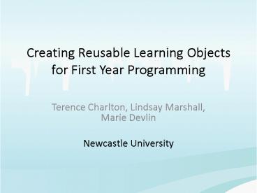 presentation player overlay