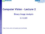 Computer Vision 