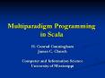 Multiparadigm Programming in Scala PowerPoint PPT Presentation