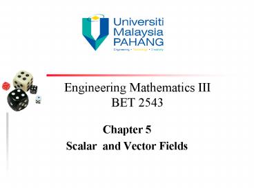 Engineering Mathematics III BET 2543