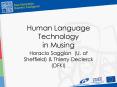 Human Language Technology in Musing PowerPoint PPT Presentation