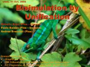 Bisimulation by Unification
