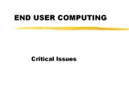 END USER COMPUTING
