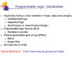 Programmable Logic: Introduction PowerPoint PPT Presentation