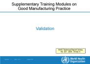 GMP Updated Training Modules