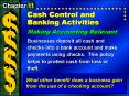 Cash Control and Banking Activities PowerPoint PPT Presentation