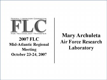 Air Force Research Laboratory