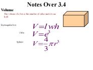 Notes Over 3.4