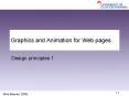 Graphics and Animation for Web pages PowerPoint PPT Presentation