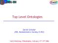 Top Level Ontologies PowerPoint PPT Presentation