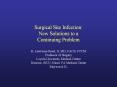 Surgical Site Infection: New Solutions to a Continuing Problem PowerPoint PPT Presentation
