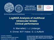 LogMAR-Analysis of multifocal intraocular lenses: Clinical performance