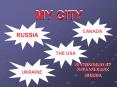 MY CITY PowerPoint PPT Presentation