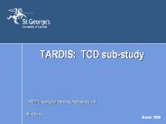 TARDIS:%20TCD%20sub-study