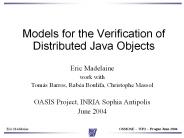 OSMOSE -- WP2 -- Prague June 2004