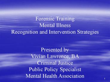 Texas Laws Relating to Mental Illness