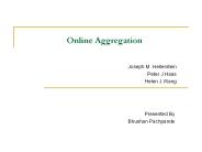 Online Aggregation