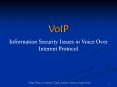 VoIP PowerPoint PPT Presentation