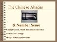 The Chinese Abacus PowerPoint PPT Presentation