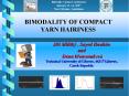 BIMODALITY OF COMPACT YARN HAIRINESS PowerPoint PPT Presentation