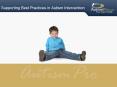 Supporting Best Practices in Autism Intervention PowerPoint PPT Presentation
