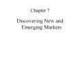 Discovering New and Emerging Markets PowerPoint PPT Presentation