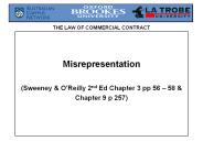 Misrepresentation