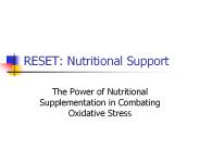 RESET:%20Nutritional%20Support