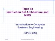 Computer Architecture  What Does It Mean?? ?
