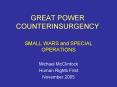 GREAT POWER COUNTERINSURGENCY PowerPoint PPT Presentation