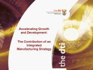 Accelerating Growth and Development: