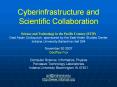 Cyberinfrastructure%20and%20Scientific%20Collaboration PowerPoint PPT Presentation