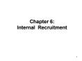 Chapter 6: Internal Recruitment PowerPoint PPT Presentation
