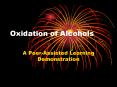 Oxidation of Alcohols PowerPoint PPT Presentation