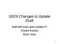 GDOI%20Changes%20to%20Update%20Draft PowerPoint PPT Presentation