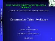 KING FAHD UNIVERSITY OF PETROLEUM