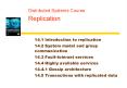 Distributed Systems Course Replication PowerPoint PPT Presentation