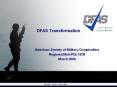 DFAS Transformation PowerPoint PPT Presentation
