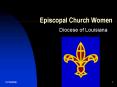 Episcopal Church Women PowerPoint PPT Presentation