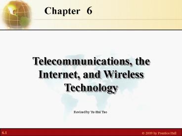 Telecommunications, the Internet, and Wireless Technology