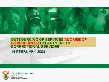 Introduction to Central Services Branch