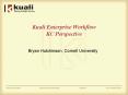 Kuali Enterprise Workflow KC Perspective PowerPoint PPT Presentation