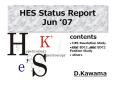 HES%20Status%20Report%20Jun%20 PowerPoint PPT Presentation
