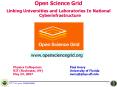 Open Science Grid PowerPoint PPT Presentation