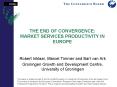 THE END OF CONVERGENCE: MARKET SERVICES PRODUCTIVITY IN EUROPE PowerPoint PPT Presentation