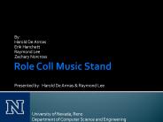 Role Coll Music Stand