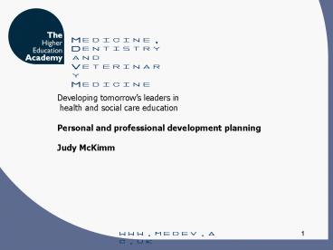 Developing tomorrows leaders in