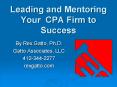 Leading and Mentoring Your CPA Firm to Success PowerPoint PPT Presentation